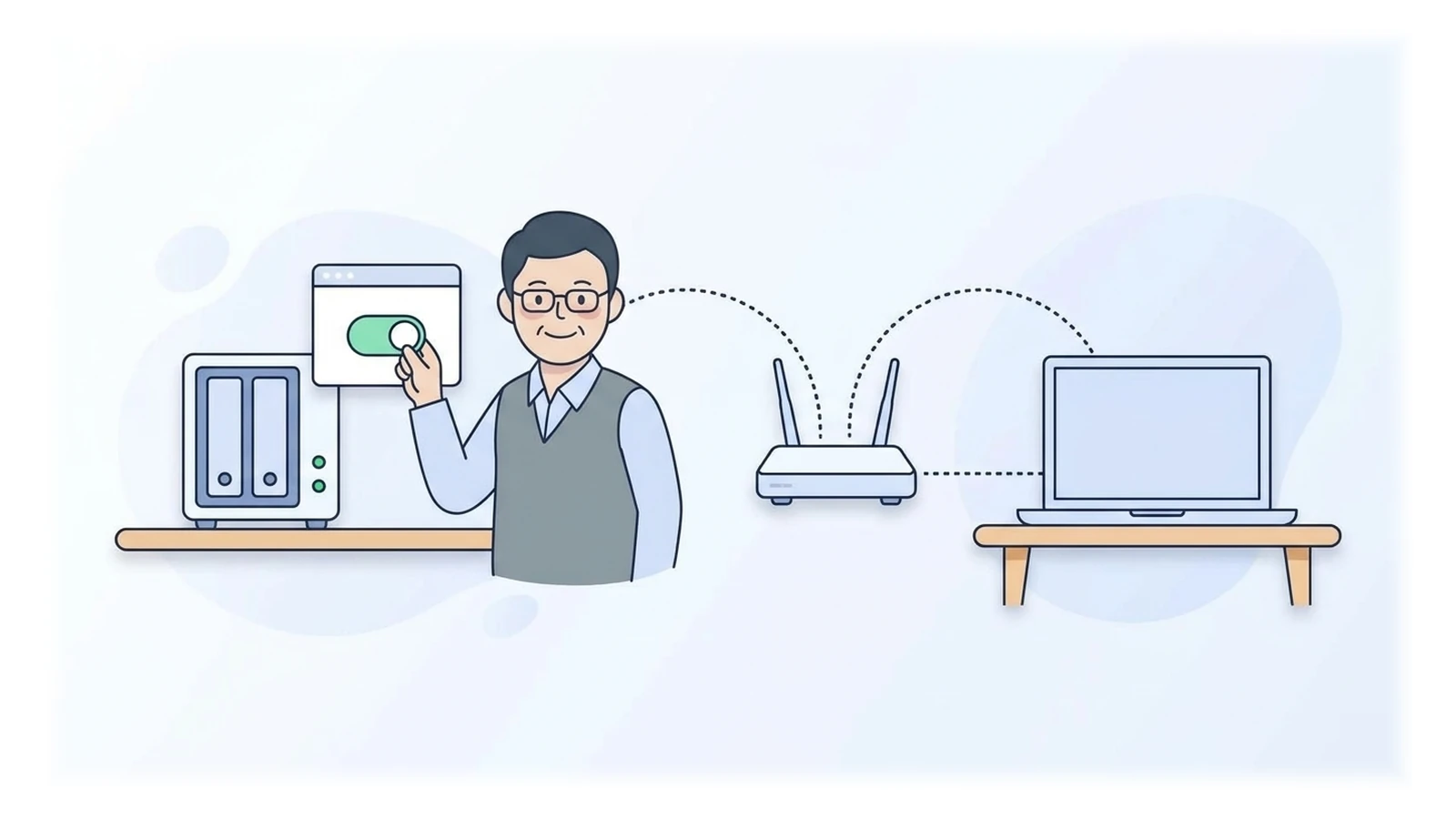 시놀로지 NAS 파일질라 접속 방법